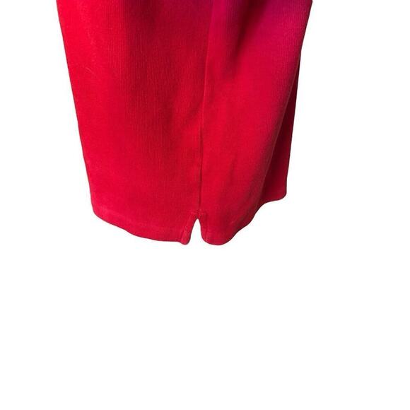 Ralph Lauren Polo Red Quarter Zip Pullover Sweater Men’s XL 100% Cotton Holiday - Picture 4 of 8